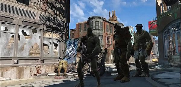 Fallout 4 Elie Supermutant ambush
